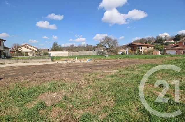 terrain à vendre - 846.0 m2 - DAGNEUX - 01 - RHONE-ALPES - Century 21 Bde Immo