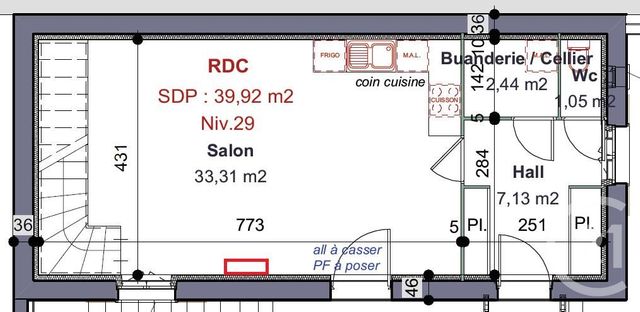 maison à louer - 4 pièces - 78.47 m2 - BALAN - 01 - RHONE-ALPES - Century 21 Bde Immo